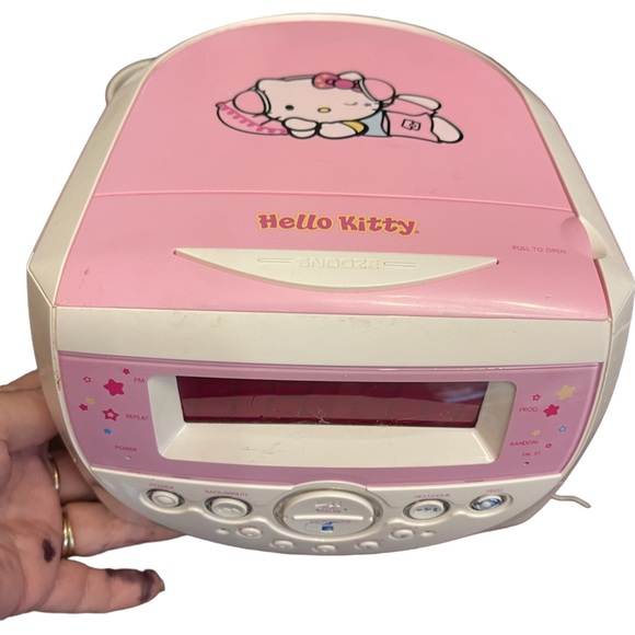 Sanrio Portable Audio & Video Hello Kitty Sanrio Alarm Clock Cd